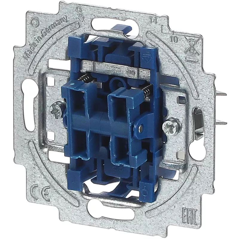 BUSCH JAEGER 2020/4 US - Kabelgebunden - Schwarz - Grau - AC - 250 V - 71 mm - 25 mm