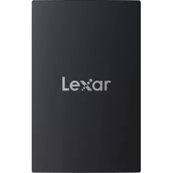Tragbare SSD Lexar SL500 1 TB — USB Type-C, USB 3.2 Gen 2x2, bis zu 2000 MB/s, Aluminiumgehäuse, 0,043 kg, schwarz