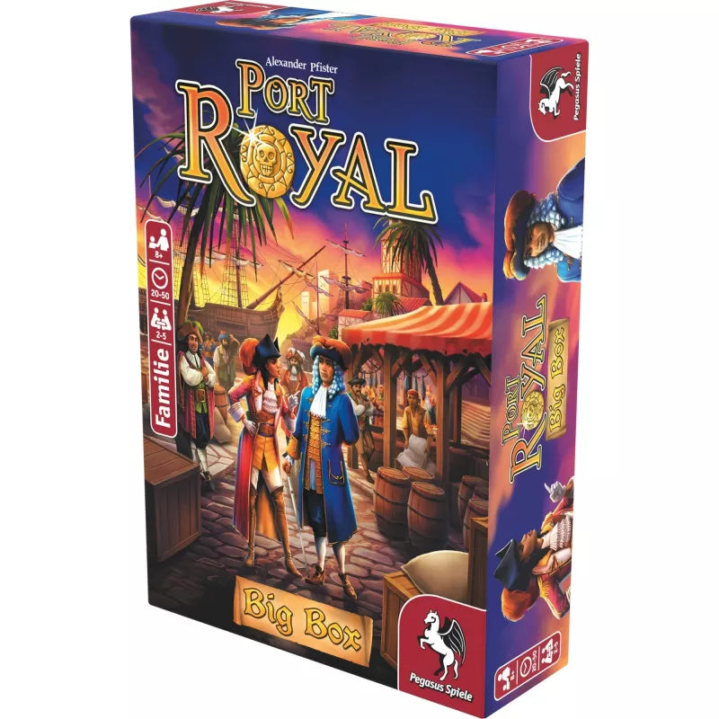 Pegasus Spiele Port Royal Big Box Brettspiel