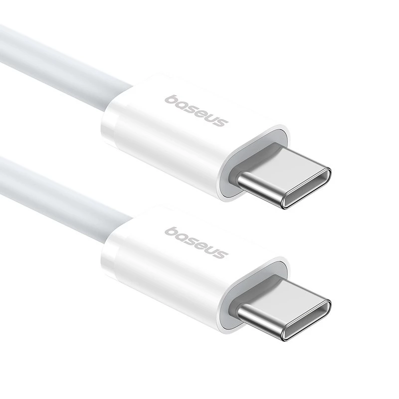 Baseus Superior USB-C-zu-USB-C-Datenkabel 2 m 30 W Weiß