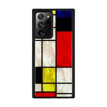 Schutzhülle iKins für Samsung Galaxy Note 20 Ultra — Mondrian Schwarz