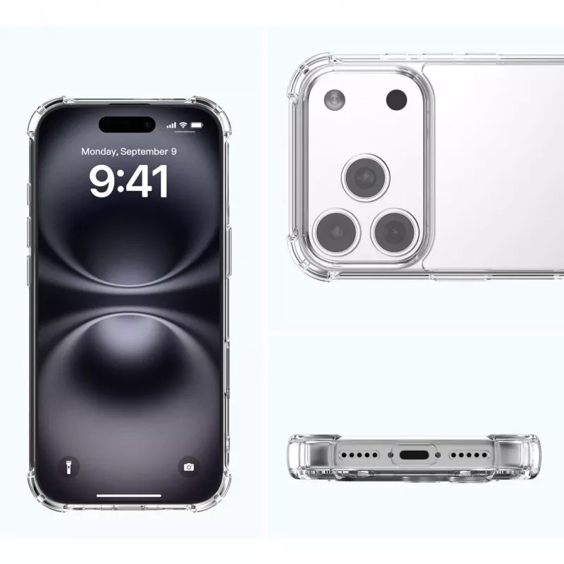 Border Case 4smarts Ibiza für Apple iPhone 17 Pro Max 17,5 cm Transparent