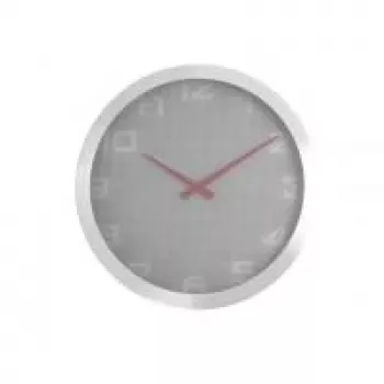 NeXtime Uhr 3019 Dots, Ø35 cm, Wand, Grau