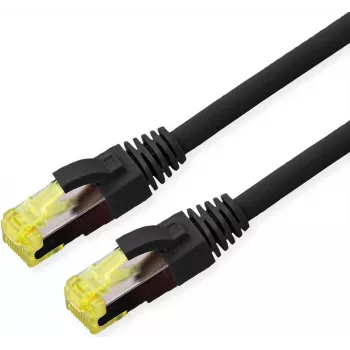 ROLINE Outdoor-S/FTP-Patchkabel Cat.6A/Kl.EA 0,3m schwarz - FTP - PIMF (21.15.0749)