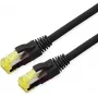 ROLINE Outdoor-S/FTP-Patchkabel Cat.6A/Kl.EA 0,3m schwarz - FTP - PIMF (21.15.0749)