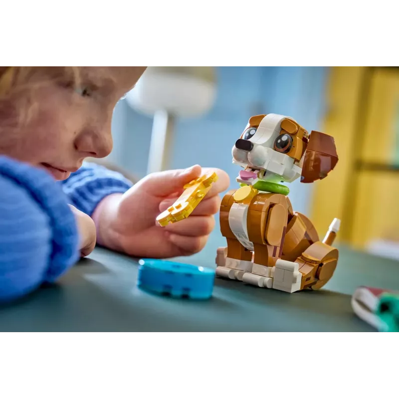 LEGO CREATOR 3 IN 1 31382 Süße Tiere: Verspielter Welpe