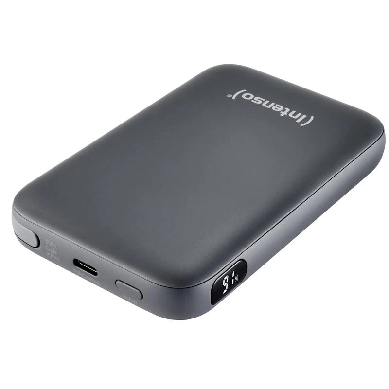 Powerbank USB 10000 mAh/Grau S10000 7333034 Intenso