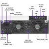 Qoltec, Spannungswandler, Hybrid-Solar-Wechselrichter Off-Grid 4kVA 4kW 120A MPPT LCD Wi-Fi BMS Sinus