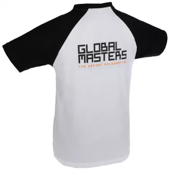 Global Masters T-Shirt GM Logo - Weiß (L)