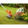 Black & Decker BESTA525-QS, Rasentrimmer, 25 cm, Nylonschnur, D-Schlaufengriff, 1,6 mm, 10 m