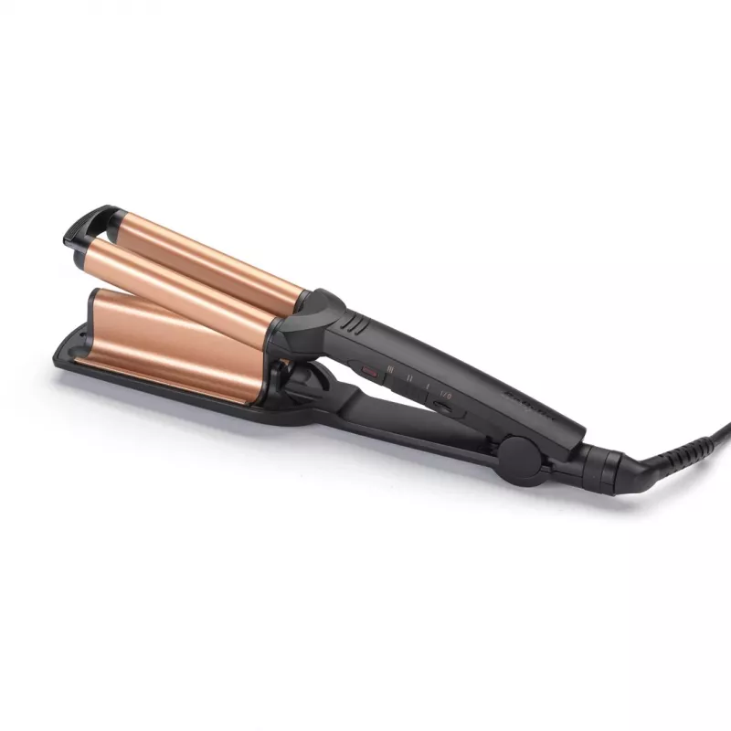 BaByliss Deep Waves Lockenstab Warm Black, Orange 98,4 (2,5 m)