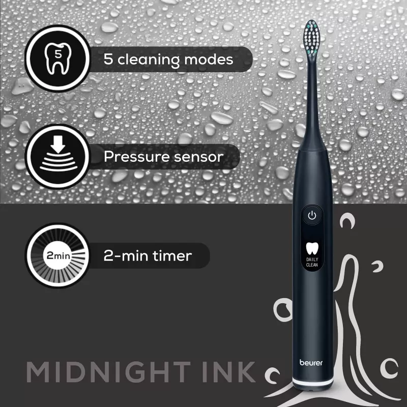 Elektrische Schallzahnbürste Beurer Midnight Ink dunkelblau