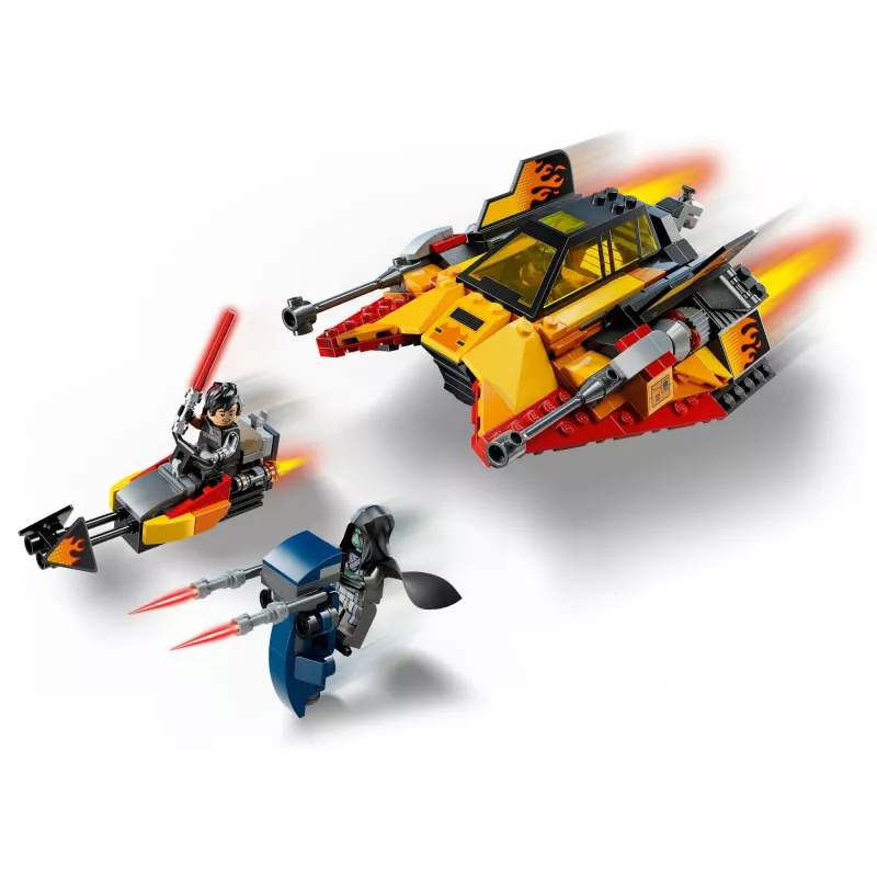 LEGO Star Wars Flame Speeder 75414 Schneefahrzeug-Set – 349 Teile, 3 Minifiguren, Alter 7+