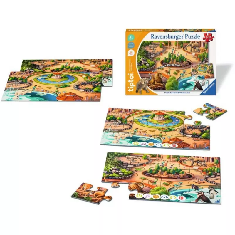 tiptoi Puzzle für junge Entdecker: Zoo