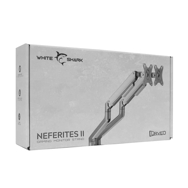 Tauchermaske White Shark Neferites II GMS-3208 — Antibeschlag, robuste Konstruktion