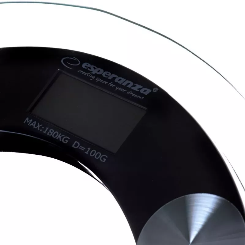 Esperanza - Personenwaage Badezimmer Nza Pilates EBS008K Transparente Farbe (EBS008K)