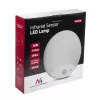 Wand LED-Lampe MACLEAN MCE357W mit IR-Bewegungssensor, weiß, für den Außen- und Innenbereich