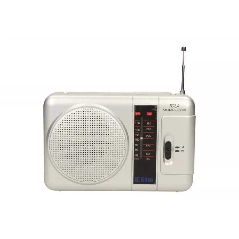 Tragbares Radio Eltra TOLA 3 Analog Silber