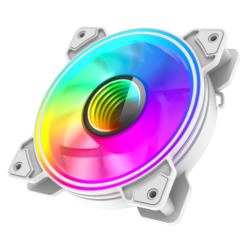 Gamemax | Gehäuselüfter | DUAL RING INFINITY | Weiß