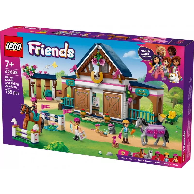 Blocks Friends 42688 Pferdestall und Reitakademie