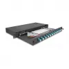 Glasfaser-Spleißbox DeLOCK 67004 Schwarz Metall 482x220x44mm