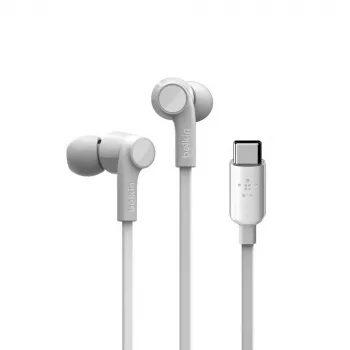 Kopfhörer Belkin ROCKSTAR USB Type-C Weiß