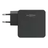 ANSMANN 247PD - Netzteil - 45 Watt - 4700 mA - PD, QC 3.0 - 2 Ausgangsanschlüsse (USB, USB-C) - Schwarz (1001-0095)