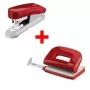 Stapler NOVUS E15+ mit Locher E210, rot