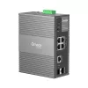 TP-Link IES206GPP Netzwerk-Switch Managed Gigabit Ethernet (10/100/1000) Power over Ethernet (PoE) Schwarz