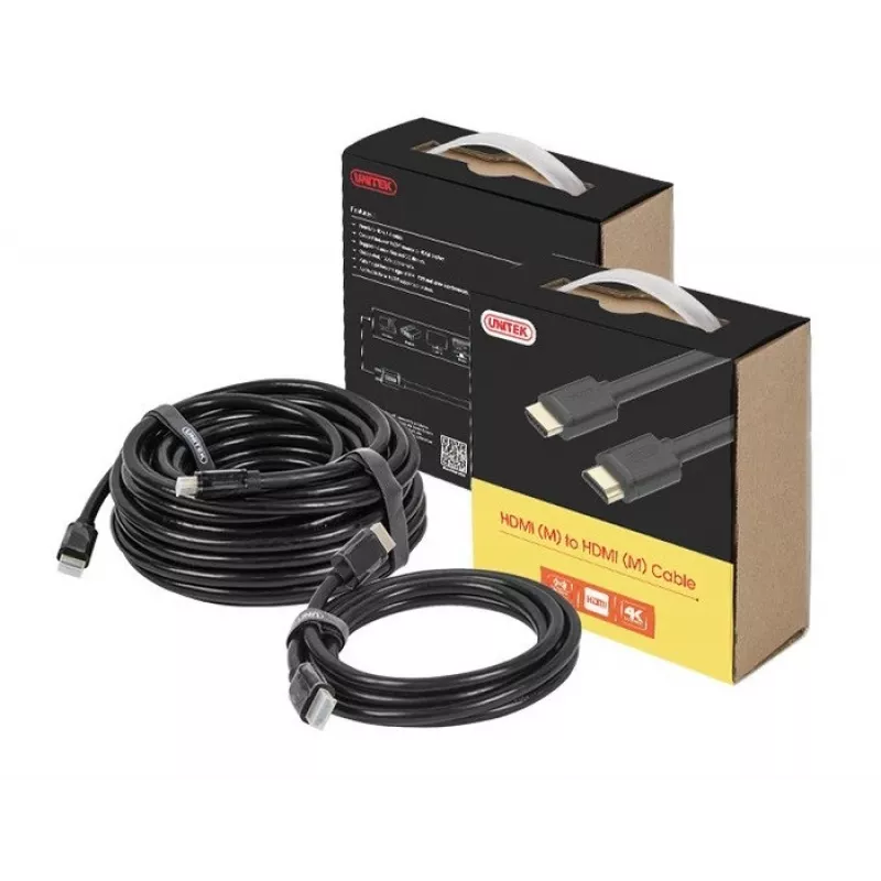 UNITEK Y-C137M HDMI-Kabel 1,5 m HDMI Typ A (Standard) Schwarz
