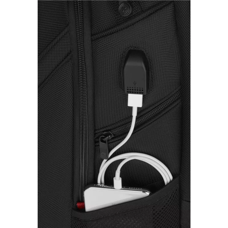 Wenger IBEX Deluxe - Notebook-Rucksack - 43,2 cm - 35,60 cm (14) - 40,6 cm (16) - Schwarz (606493)