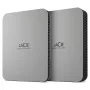 LaCie Mobile Drive Moon 4TB externe Festplatte portabel Silber USB-C 3.2 PC Mac mit Adobe Creative Cloud 3 Jahre Rescue Services (STLP400040)