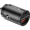 Autoladegerät YENKEE CAR 02 Power Delivery 30W mit USB-A- und USB-C-Anschlüssen