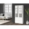 Topeshop SS-90 BIEL LUSTRO bedroom wardrobe/closet 5 shelves 2 Tür(s) weiß