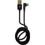 LC-POWER Kabel USB-Micro-1M-2 1m schwarz, USB-A auf Micro-USB (LC-C-USB-MICRO-1M-2)