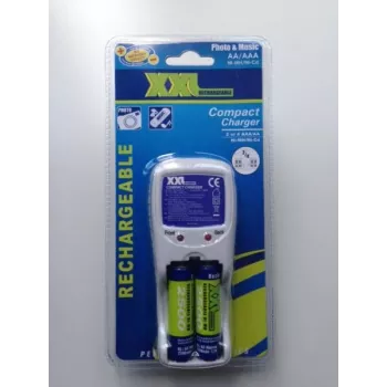 Batterieladegerät 2 oder 4 AAA/AA inklusive 2x AA