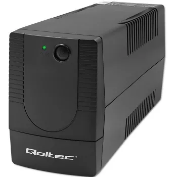 Qoltec 53772 USV (unterbrechungsfreie Stromversorgung) Line-Interactive 0,65 kVA 360 W 1 AC-Ausgang