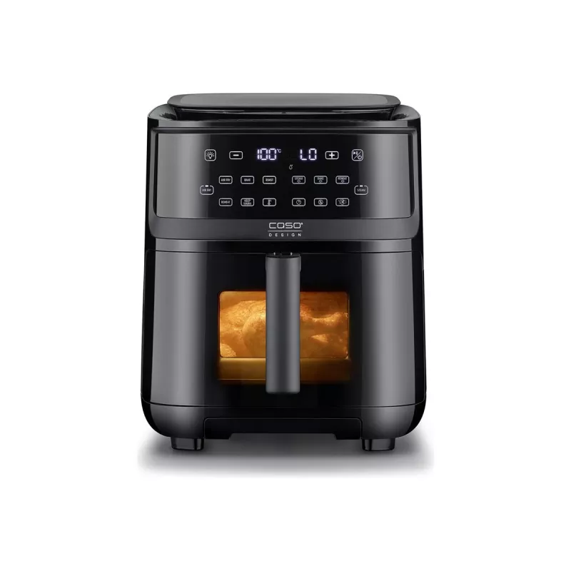 Heißluftfritteuse Caso Steam and AirFry 700, 1700 W, 7 L, schwarz