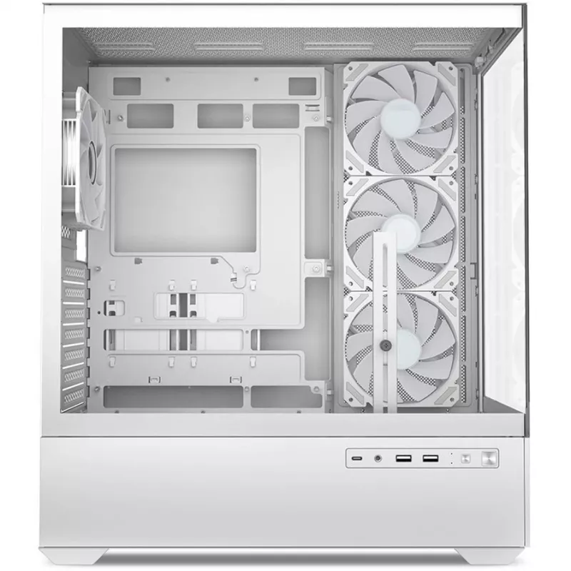 PC-Gehäuse Sharkoon AK6 RGB, ATX, Weiß