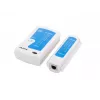 Lanberg NT-0401 Netzwerkkabeltester UTP/STP Kabeltester Blau, Weiß