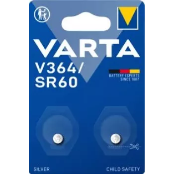 Einwegbatterie Varta V364 SR60 2,15 mm 6,8 mm 0,31 g