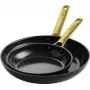 GreenPan Padova Reserve 2-teiliges Bratpfannenset 20+26cm Schwarz (CC008480-001)
