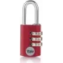 YALE YE3CB/20/121/1/CO Vorhängeschloss 20 mm Rot Zahlenschloss (YE3CB/20/121/1/CO)