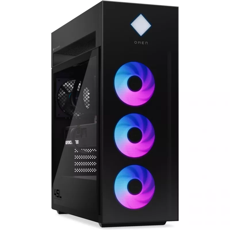 HP OMEN 45L by HP GT22-3475ng - microATX - Core Ultra 9 285K / 3,7 GHz - RAM 64 GB - SSD 2 TB - NVMe - GeForce RTX 5080 - Wi-Fi 6E, 1GbE, 2,5GbE, Bluetooth 5.3 - WLAN: 802.11a/b/g/