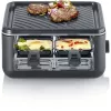 Severin RG 2360 Raclette-Grill 4 Personen 800 W Schwarz