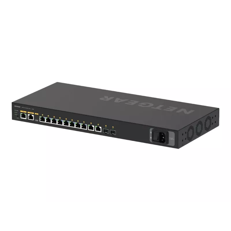 NETGEAR M4250-10G2XF-PoE+ Managed L2/L3 Gigabit Ethernet (10/100/1000) Power over Ethernet (PoE) 1U Schwarz