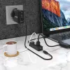 UNITEK uHUB Q4 USB 3.2 Gen 1 (3.1 Gen 1) Type-A 5000 Mbit/s Schwarz