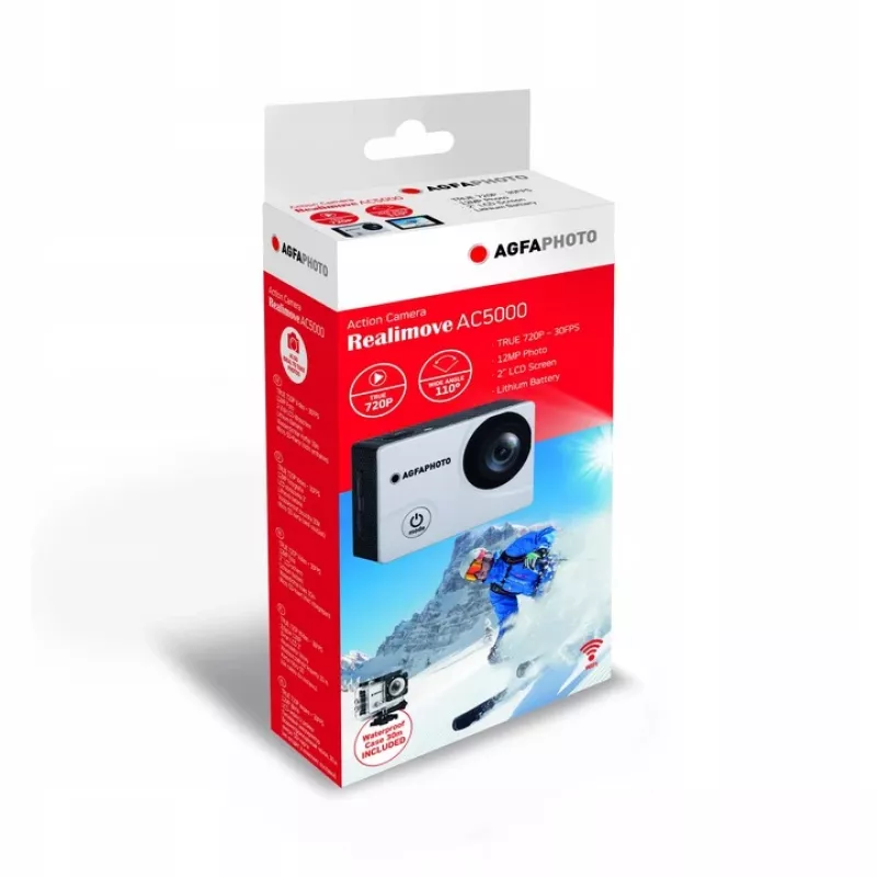 Action-Sportkamera AgfaPhoto Realimove AC5000 12 MP Full HD Wi‑Fi