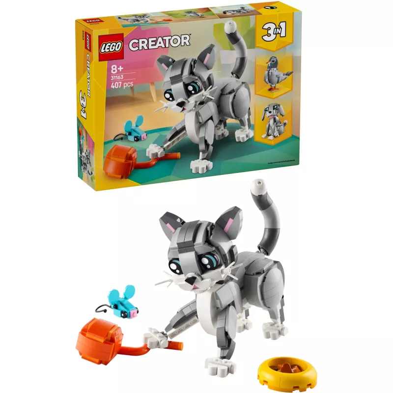 LEGO CREATOR 3 IN 1 31163 Verspielte Katze