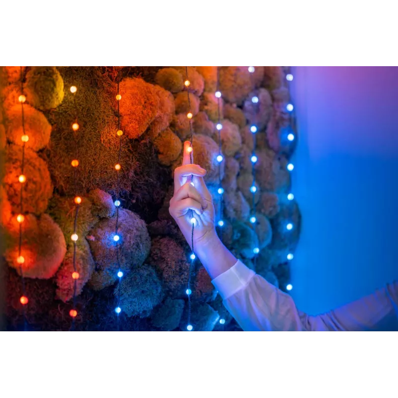 Intelligente Lichterkette Twinkly Strings USB-C Pearls Wi-Fi/Bluetooth Multicolour
